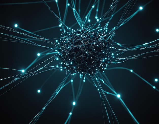 Modern artificial intelligence dashboard with data analytics and predictive modeling